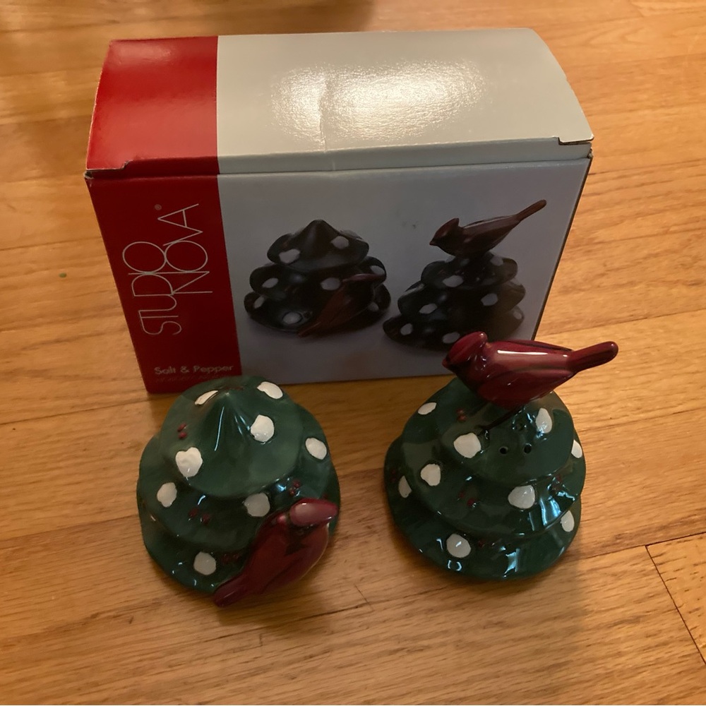 Studio Nova Holiday Salt & Pepper Shakers